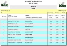 Horaires CCE 3 décembre 2017